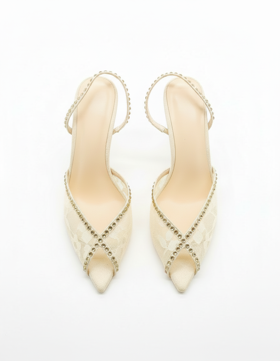 Ankle Strap Heel  Hazar