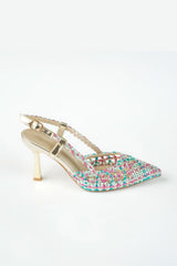 Ankle Strap Heel  Hazar