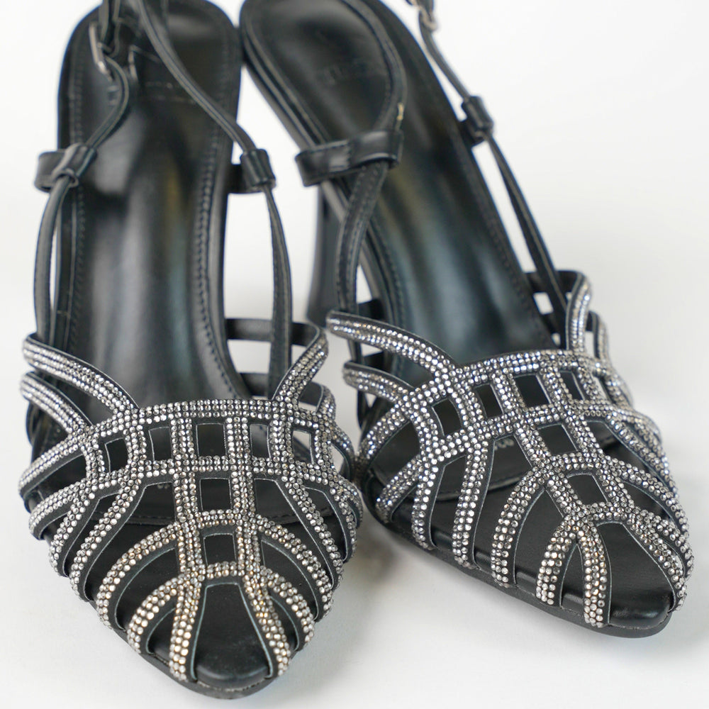 Ankle Strap Heel  Hazar