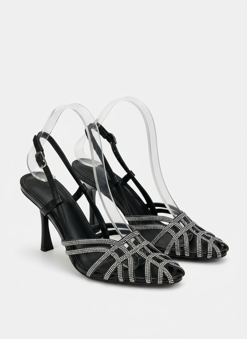 Ankle Strap Heel  Hazar