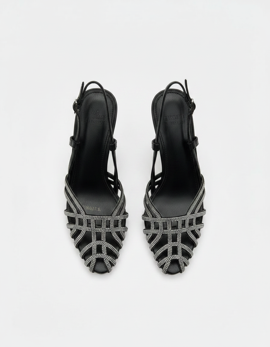 Ankle Strap Heel  Hazar