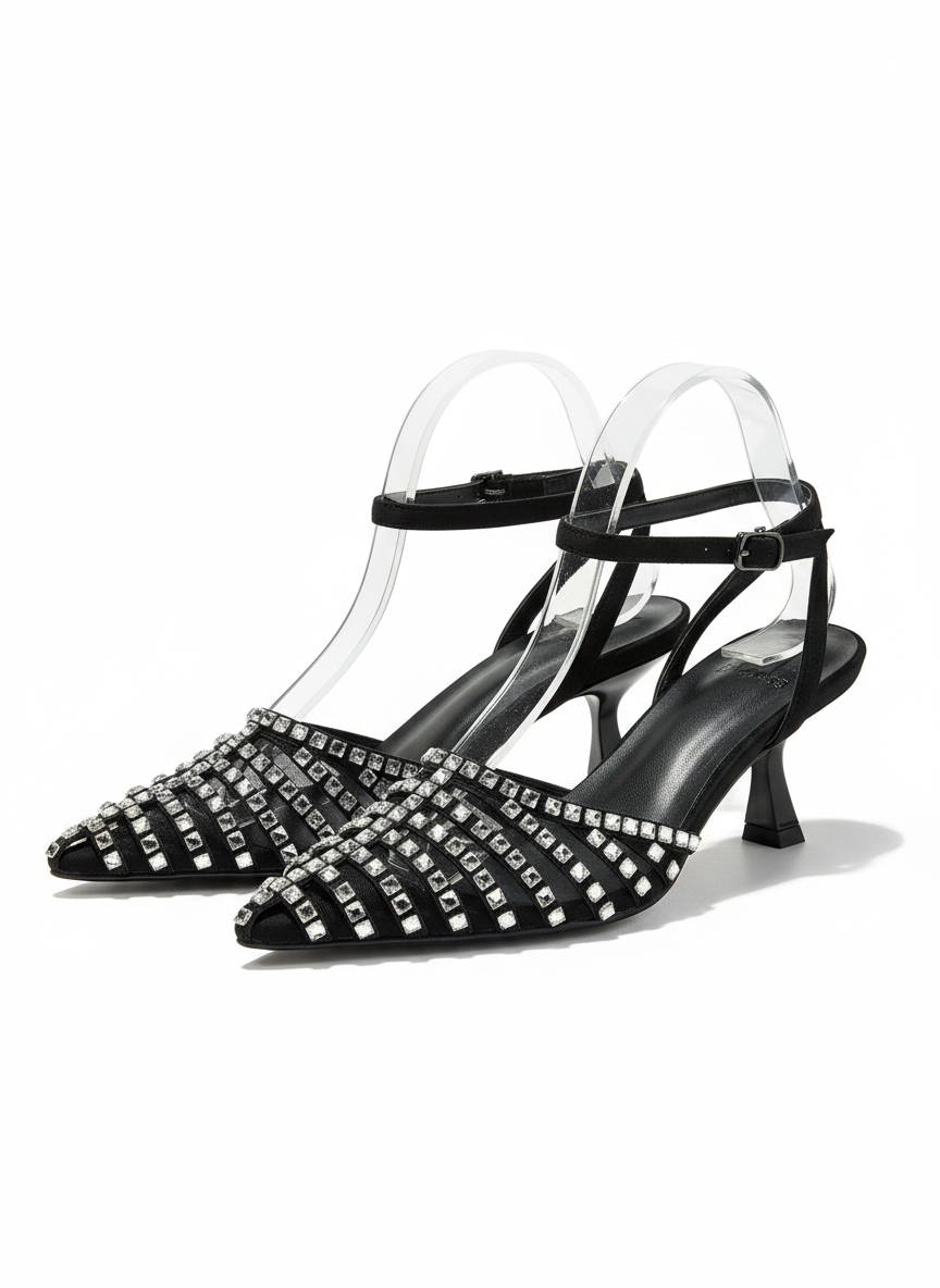 Ankle Strap Heel  Hazar