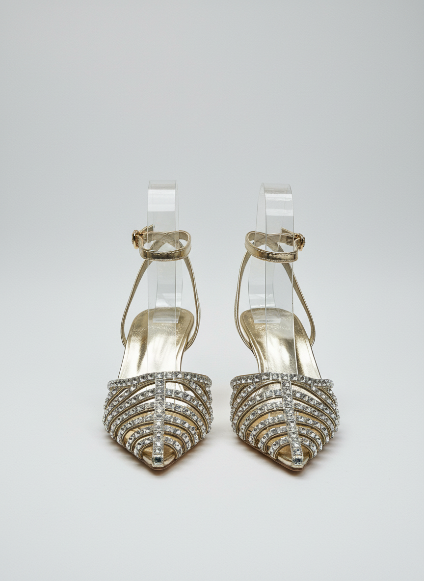 Ankle Strap Heel  Hazar