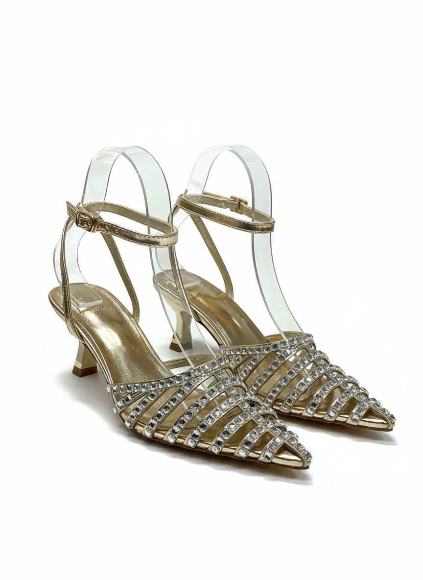 Ankle Strap Heel  Hazar