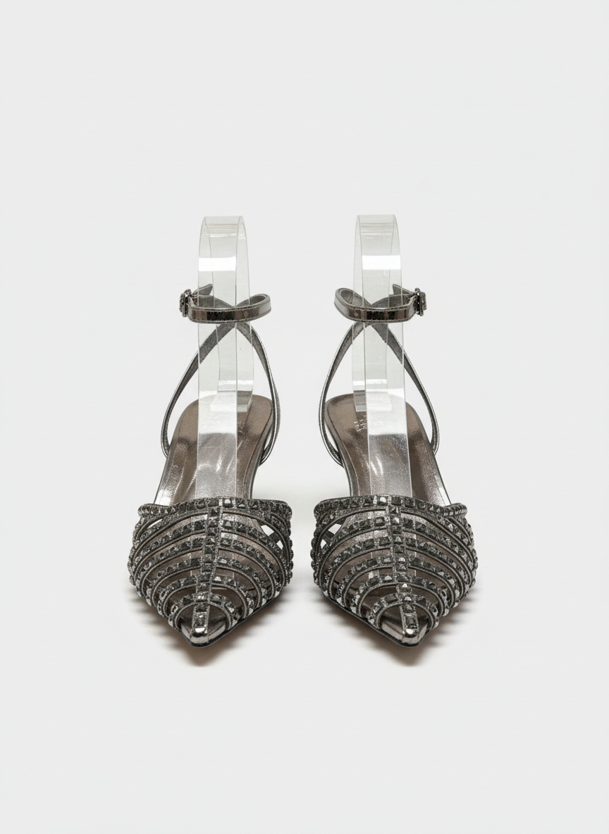 Ankle Strap Heel  Hazar