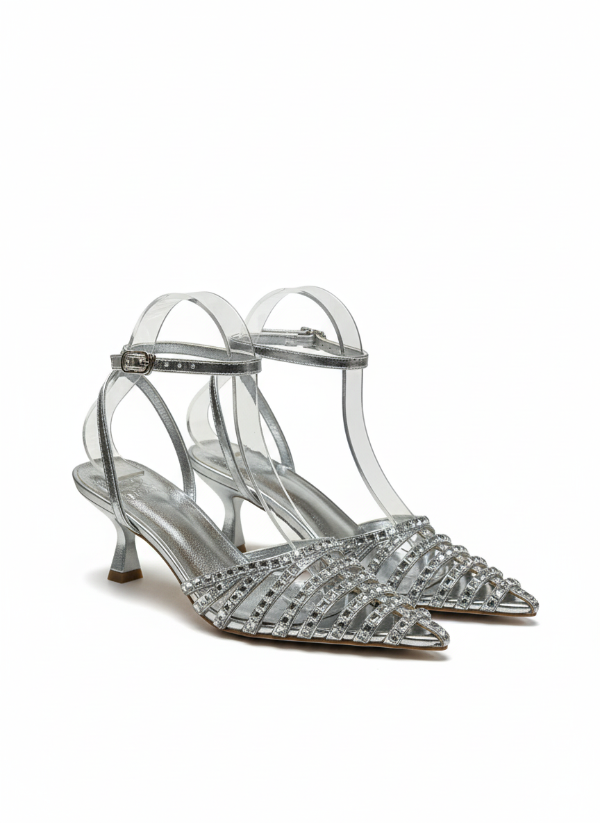 Ankle Strap Heel  Hazar