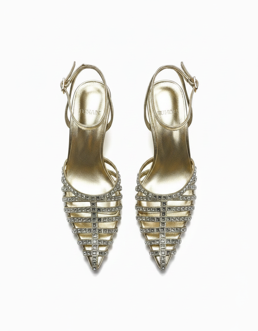 Ankle Strap Heel  Hazar