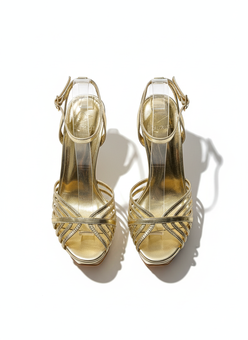 Ankle Strap Heel  Hazar