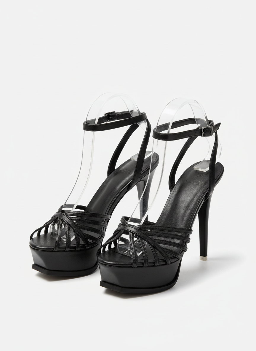 Ankle Strap Heel  Hazar