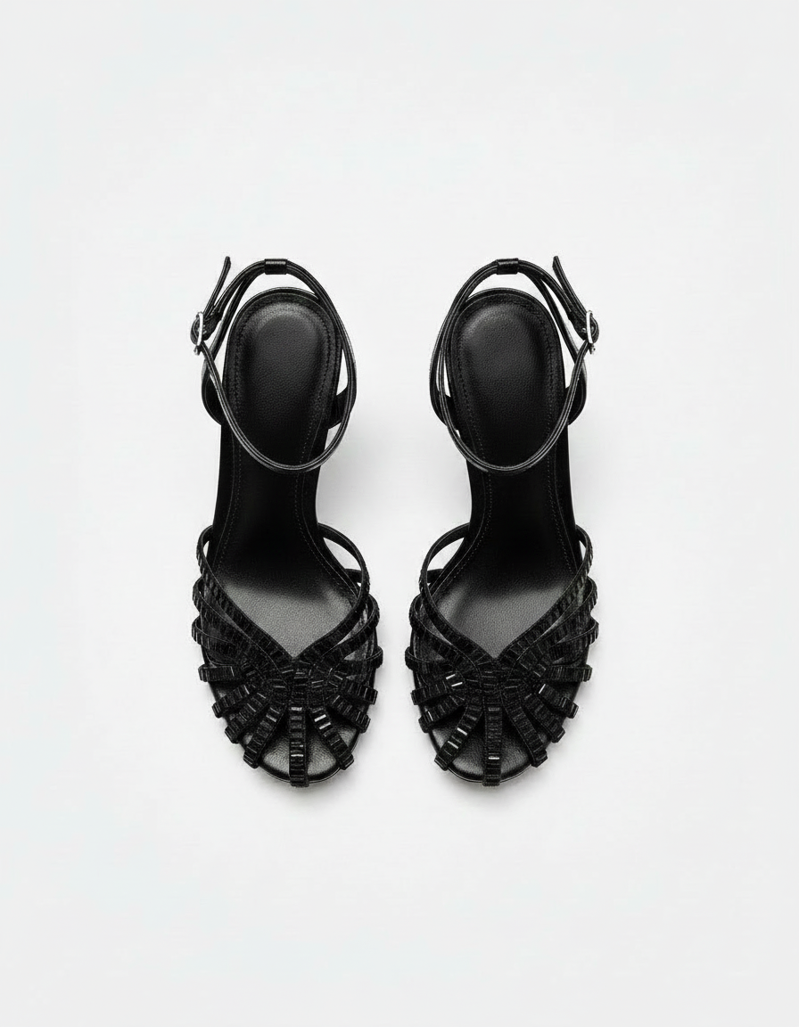 Ankle Strap Heel  Hazar