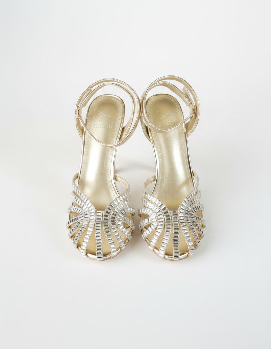 Ankle Strap Heel  Hazar
