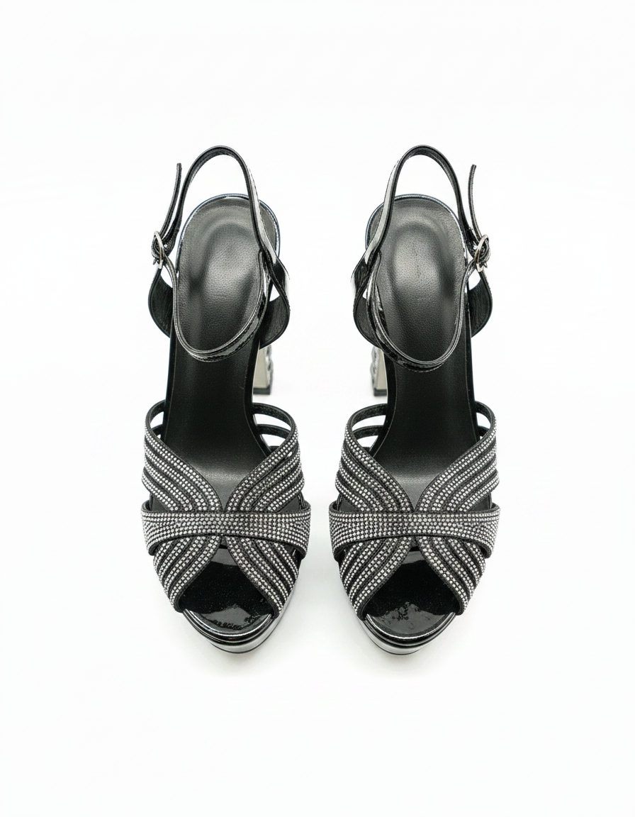 Ankle Strap Heel  Hazar