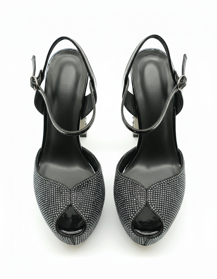 Ankle Strap Heel  Hazar
