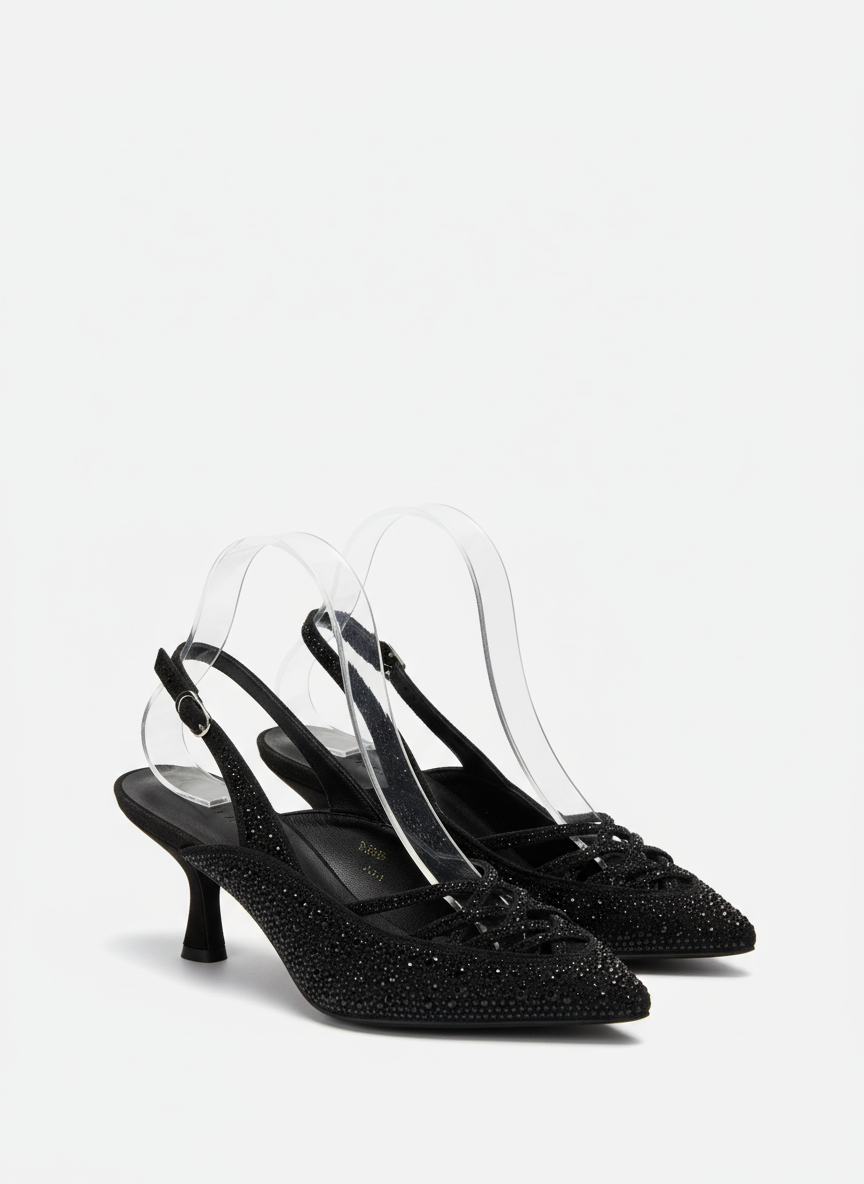 Ankle Strap Heel  Hazar