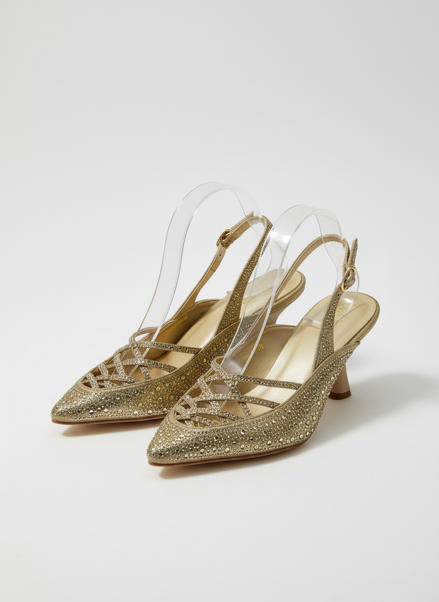 Ankle Strap Heel  Hazar