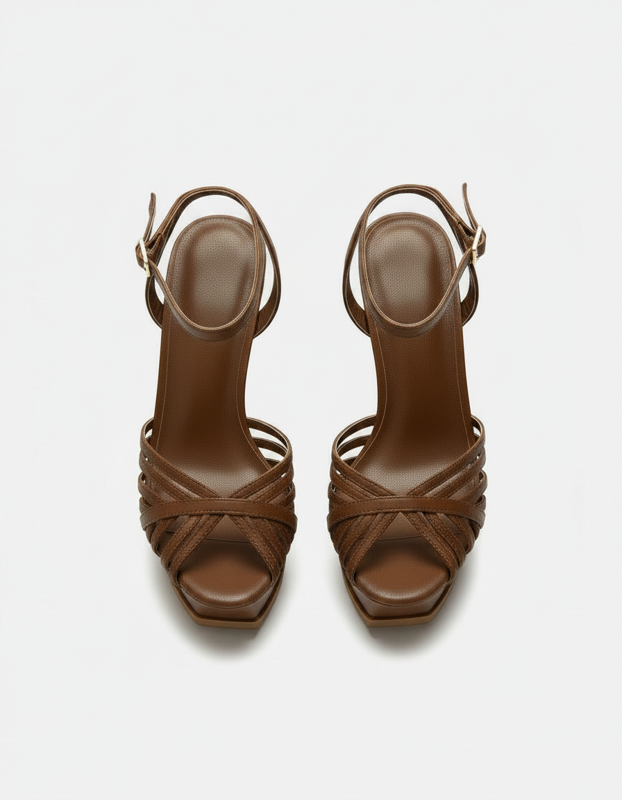 Ankle Strap Heel  Hazar