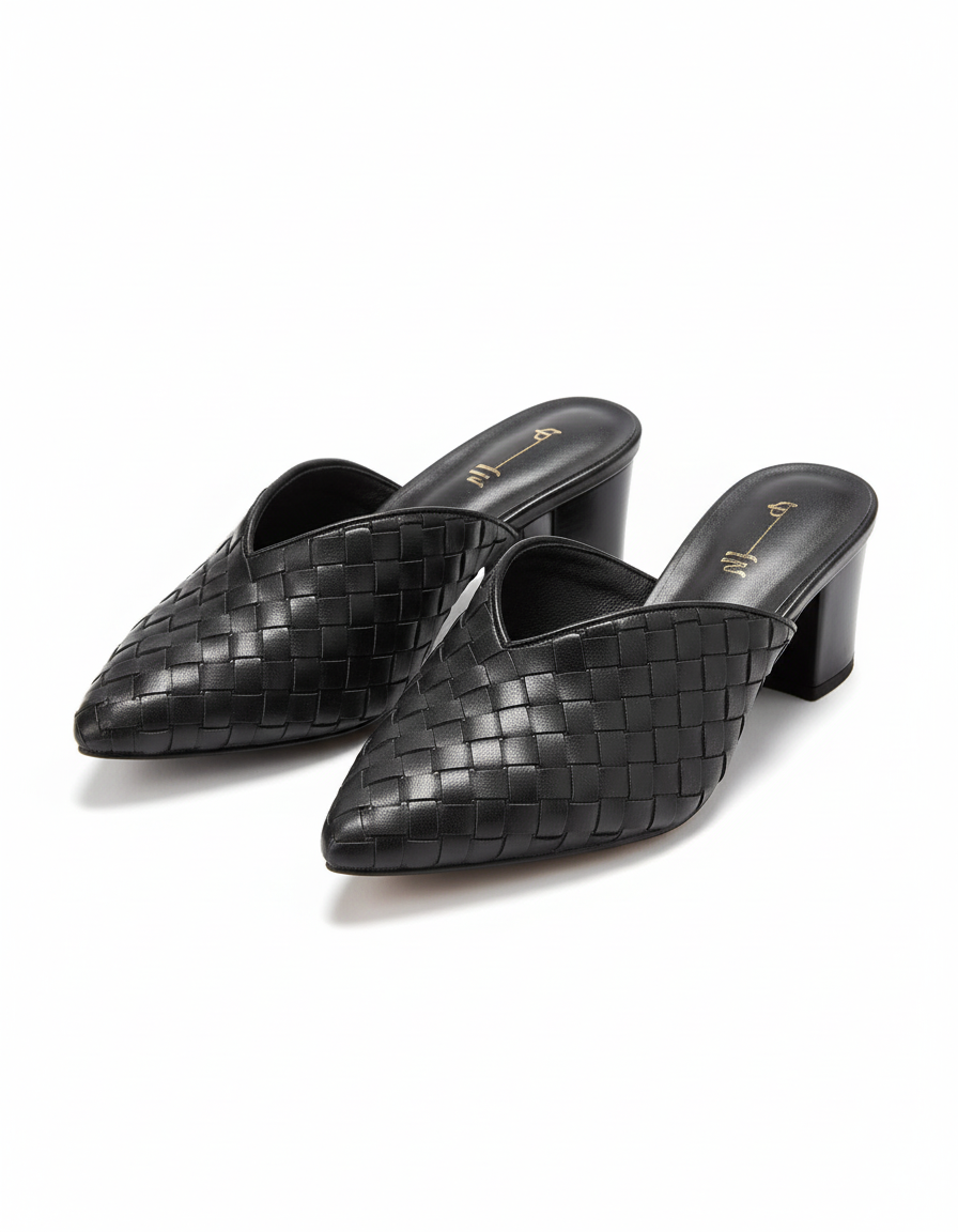 Block Heel Mules  Hazar