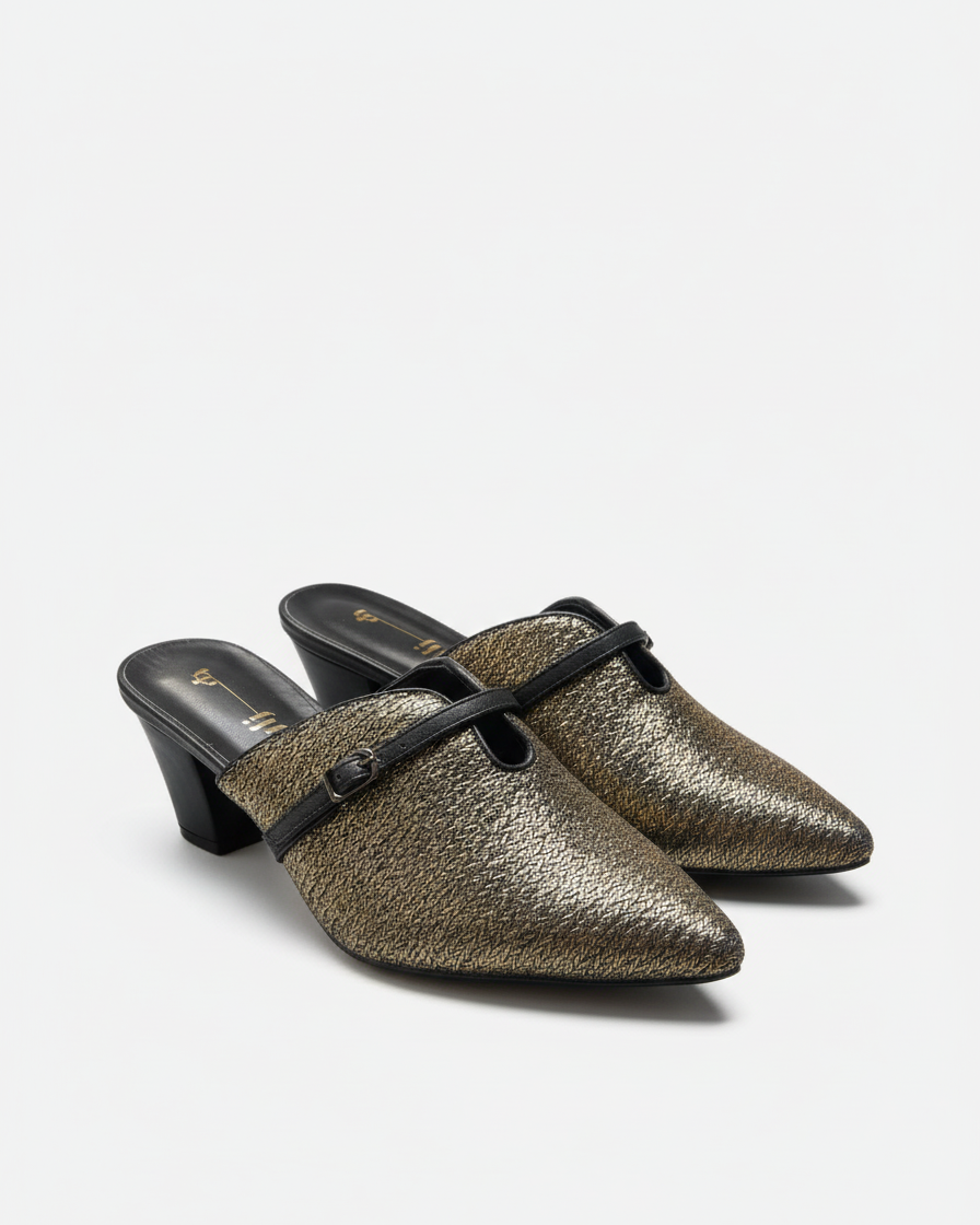 Block Heel Mules  Hazar