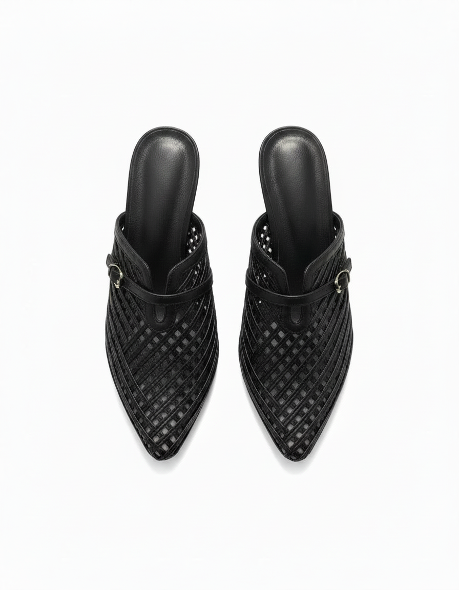 Block Heel Mules  Hazar