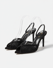 Slingback Heeled Sandals  Hazar