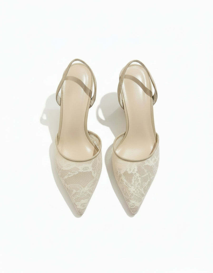 Slingback Heeled Sandals  Hazar