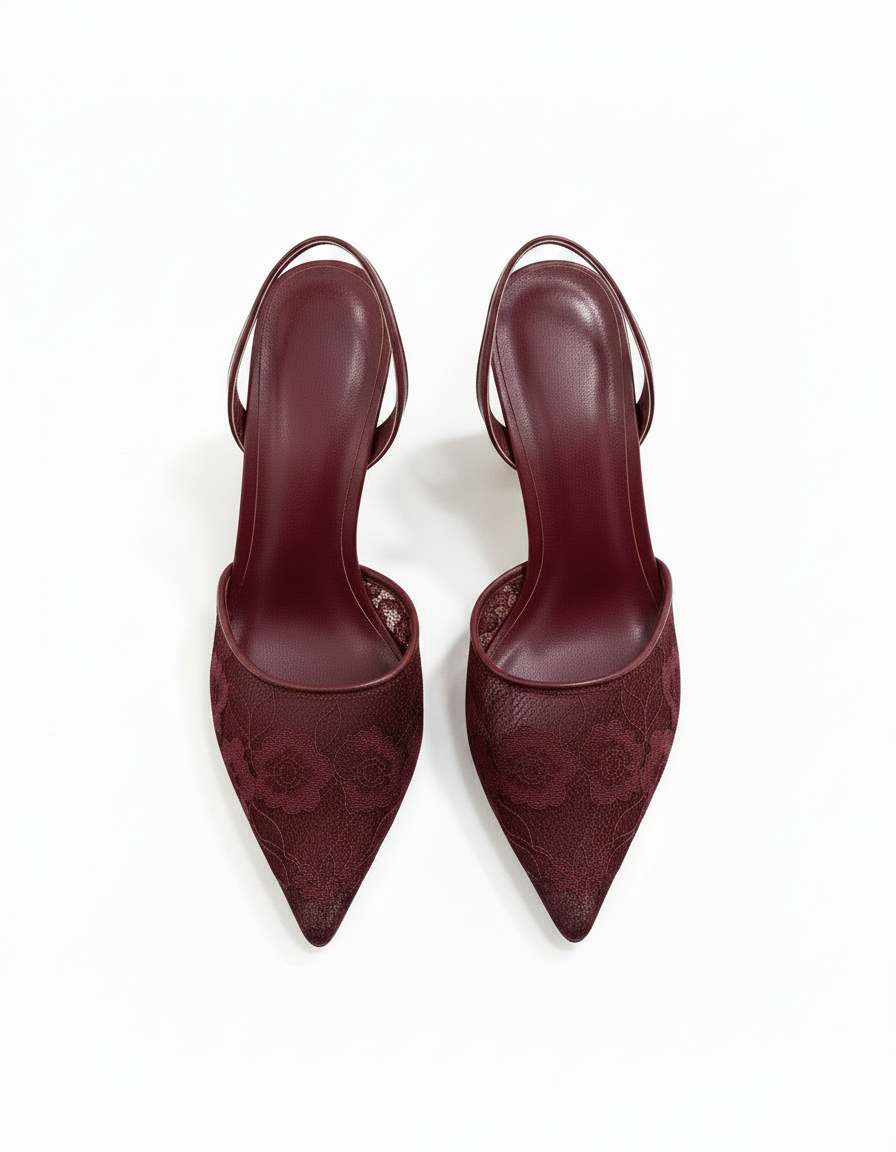 Slingback Heeled Sandals