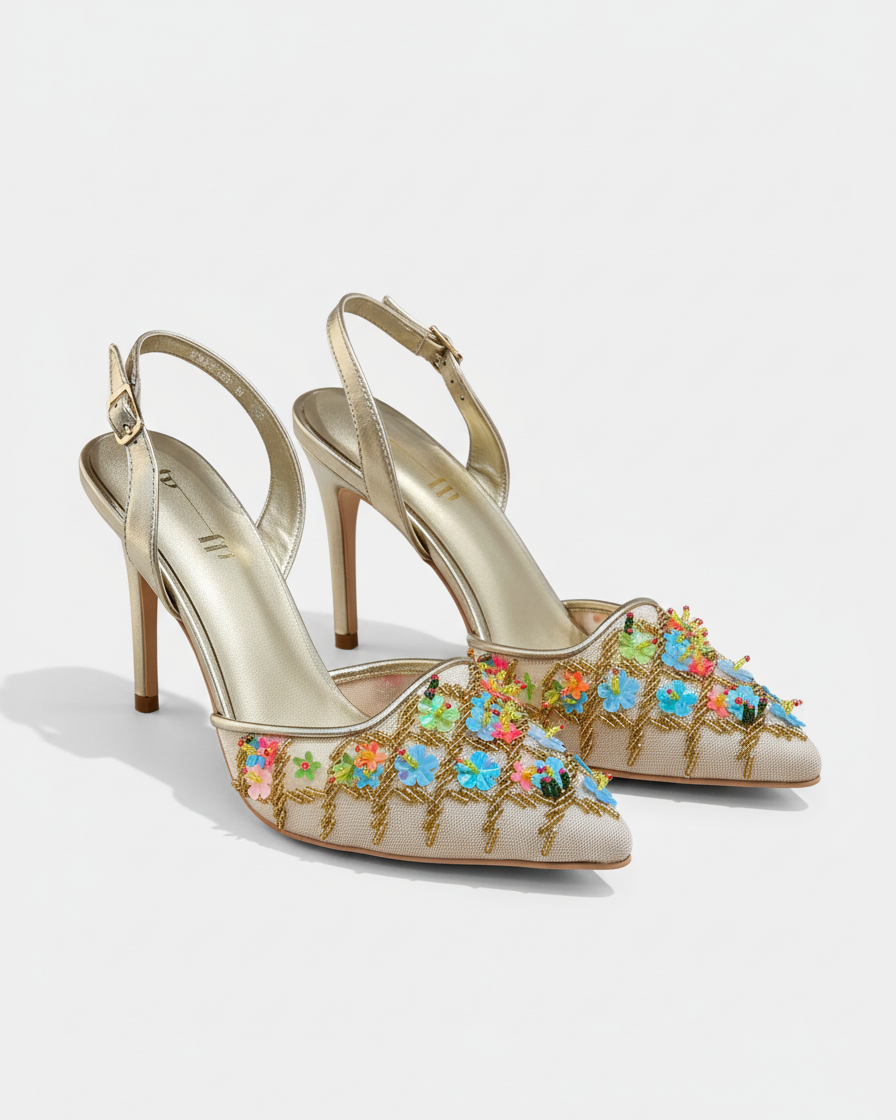Slingbak Heeled Sandals  Hazar