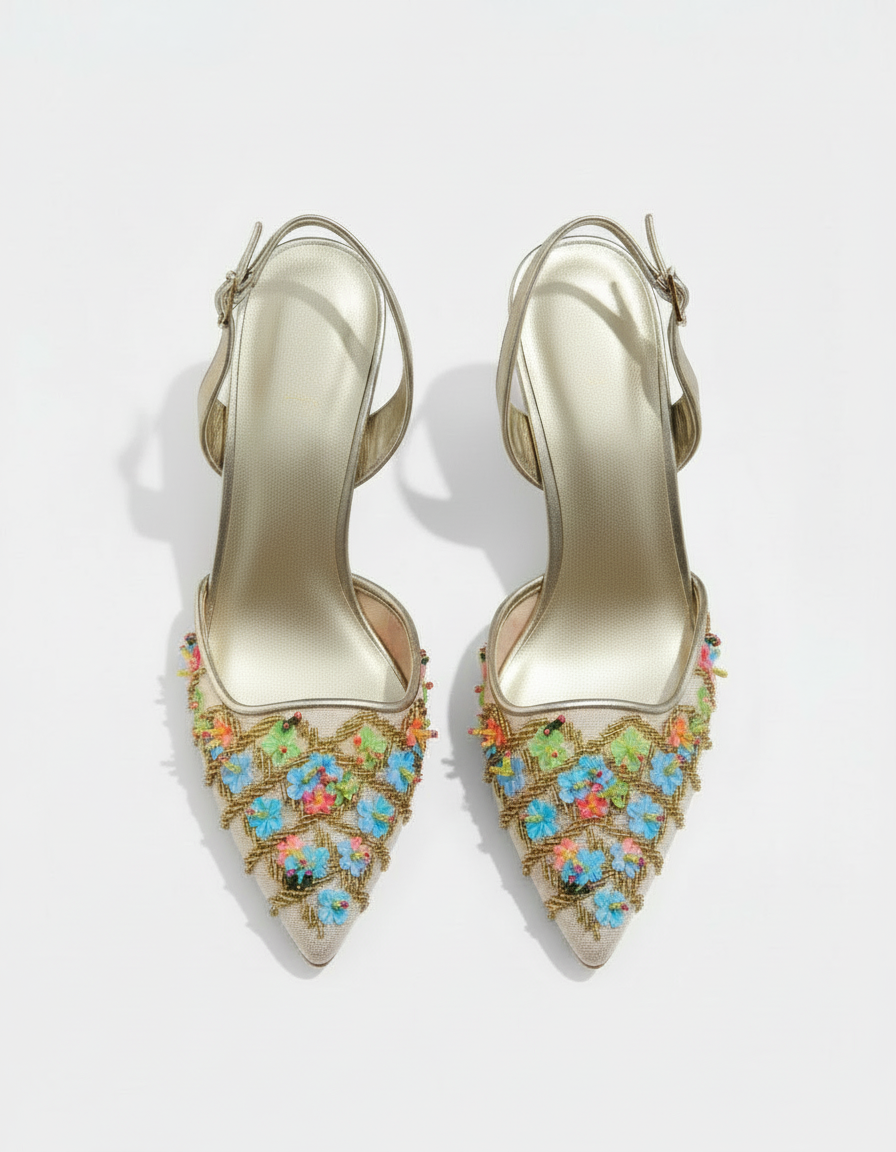 Slingbak Heeled Sandals  Hazar