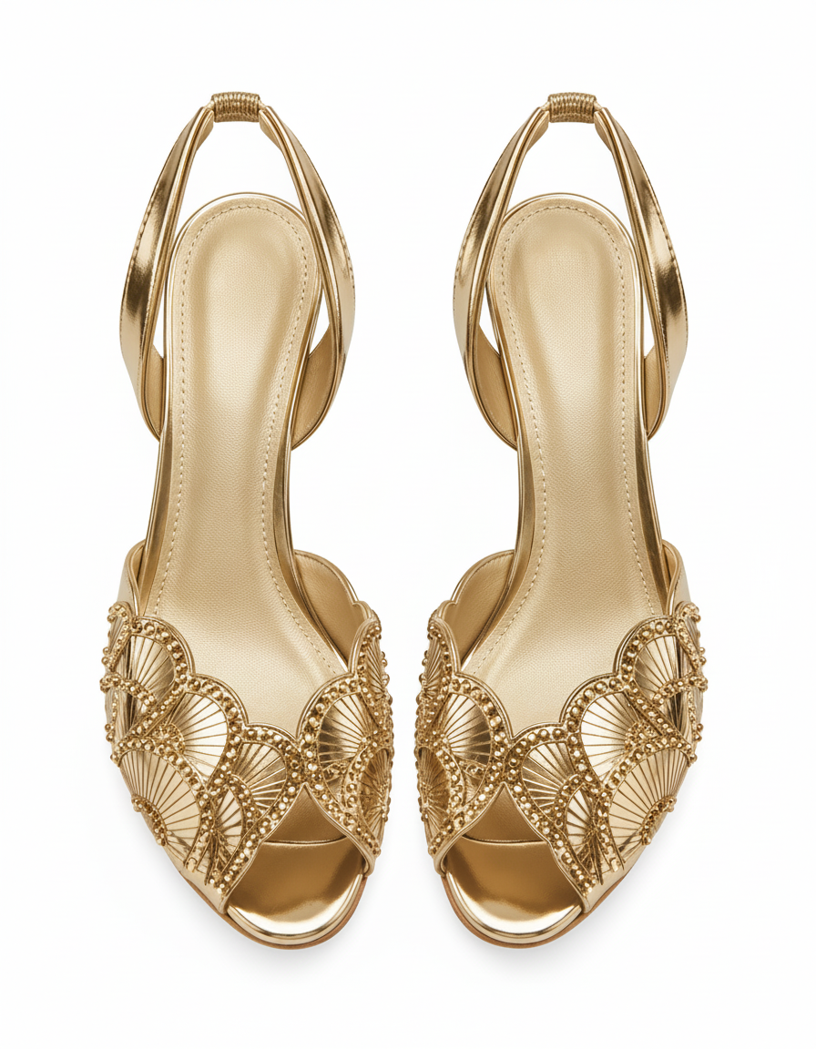 Slingbak Heeled Sandals  Hazar