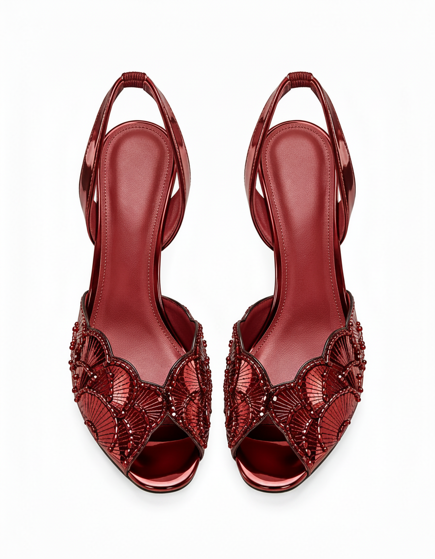 Slingbak Heeled Sandals  Hazar