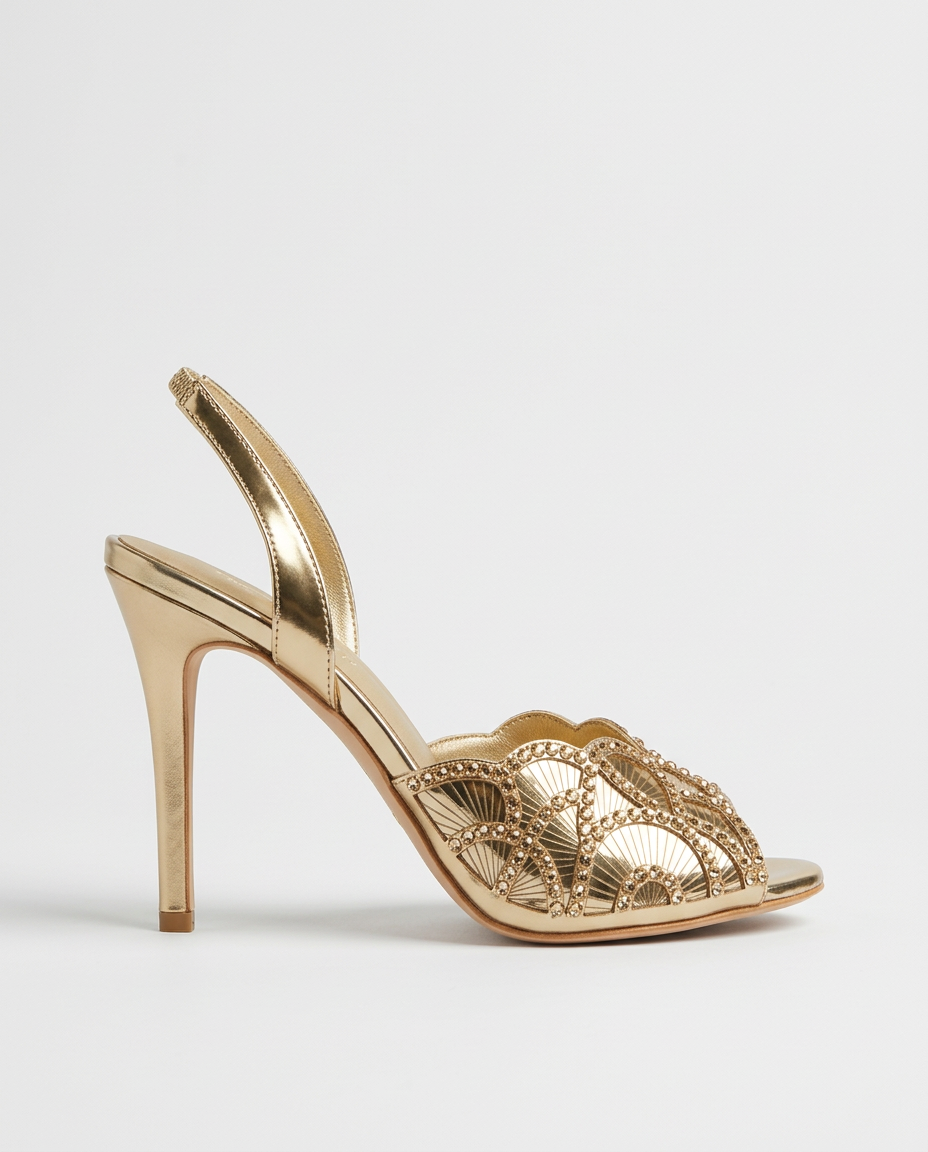 Slingbak Heeled Sandals  Hazar