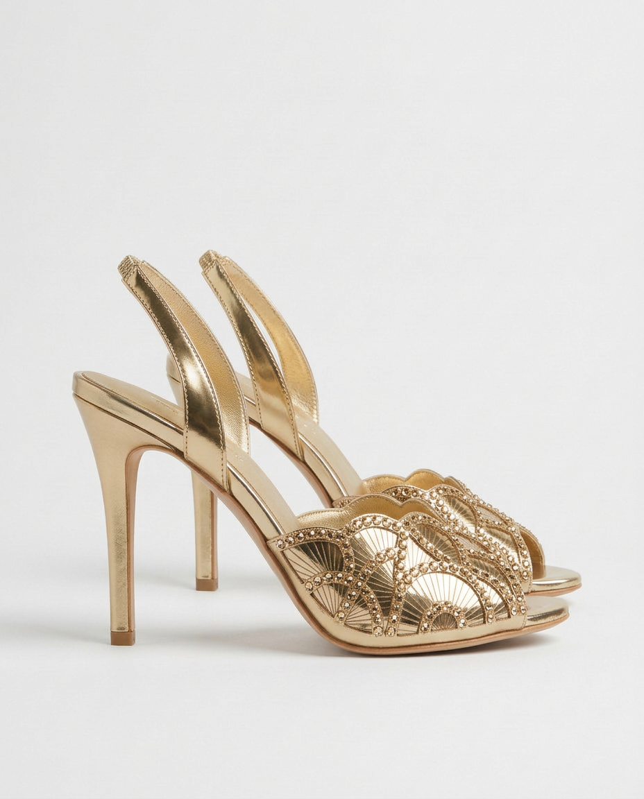 Slingbak Heeled Sandals  Hazar