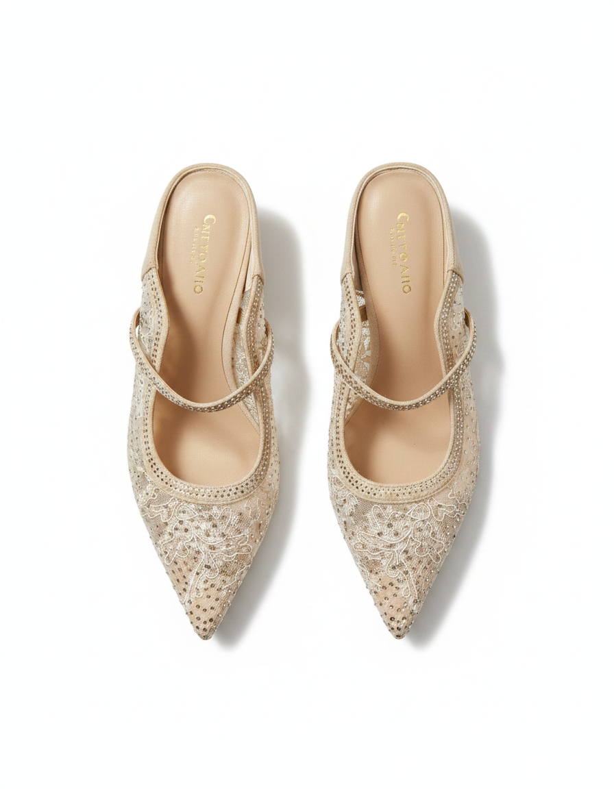 Heeled Mules  Hazar
