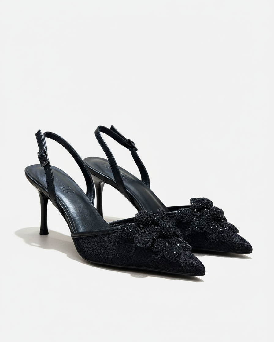 Slingback Heeled Sandals