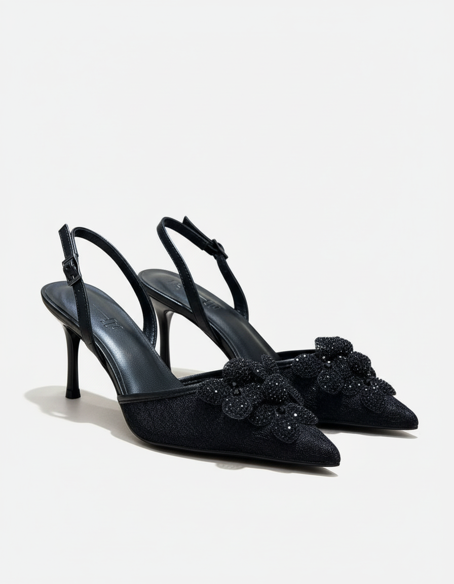 Slingbak Heeled Sandals  Hazar