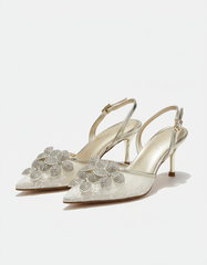 Slingback Heeled Sandals