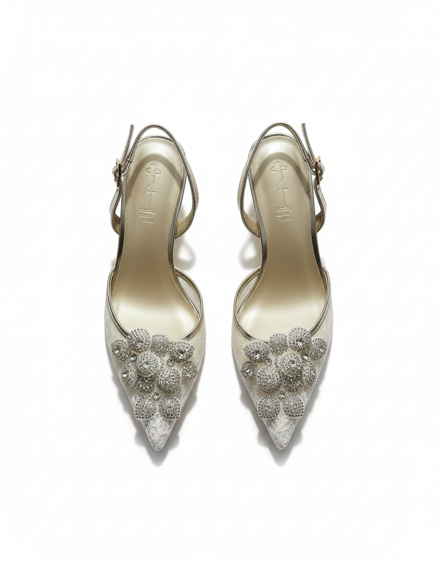 Slingback Heeled Sandals