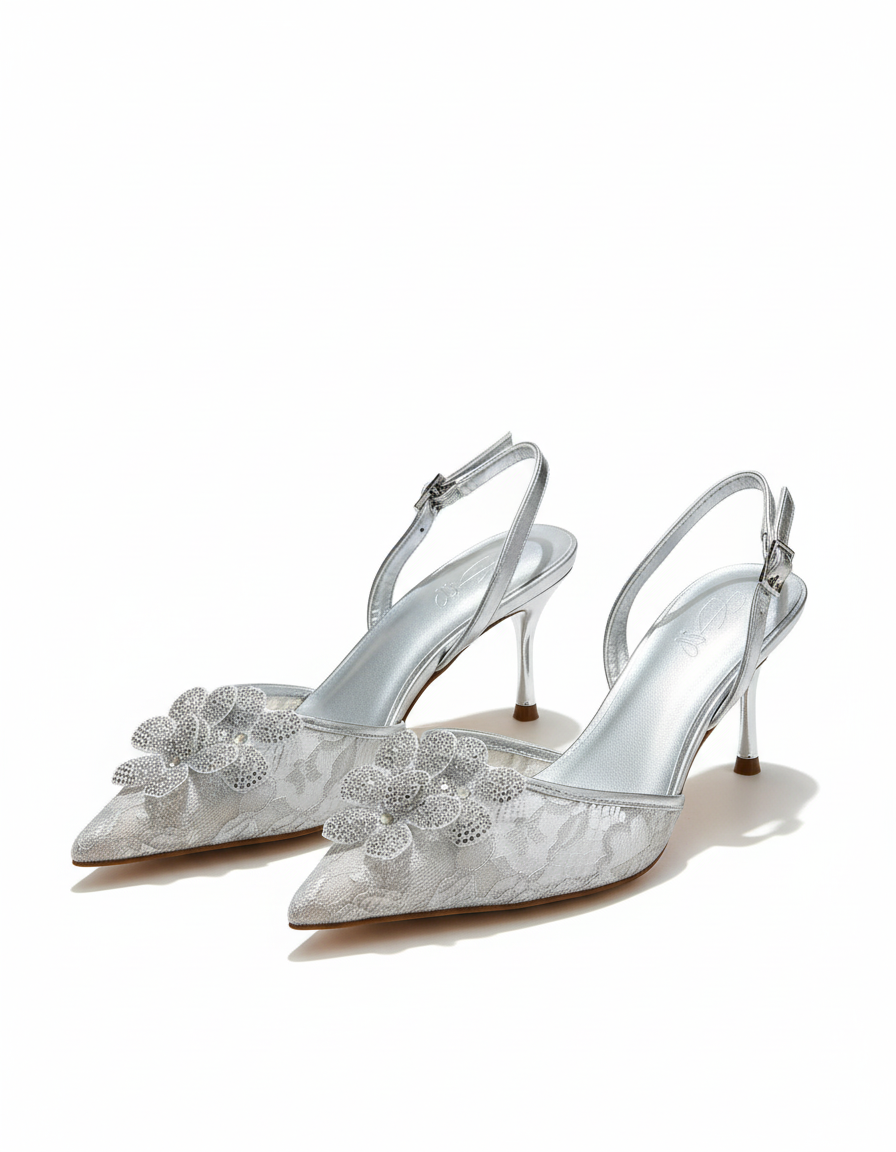 Slingback Heeled Sandals