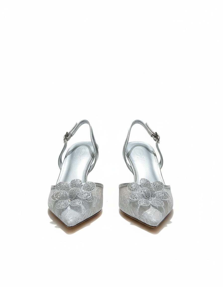 Slingback Heeled Sandals