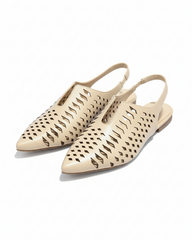 Slingback Flat Mules  Hazar