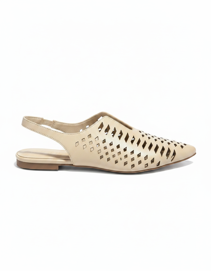 Slingback Flat Mules  Hazar
