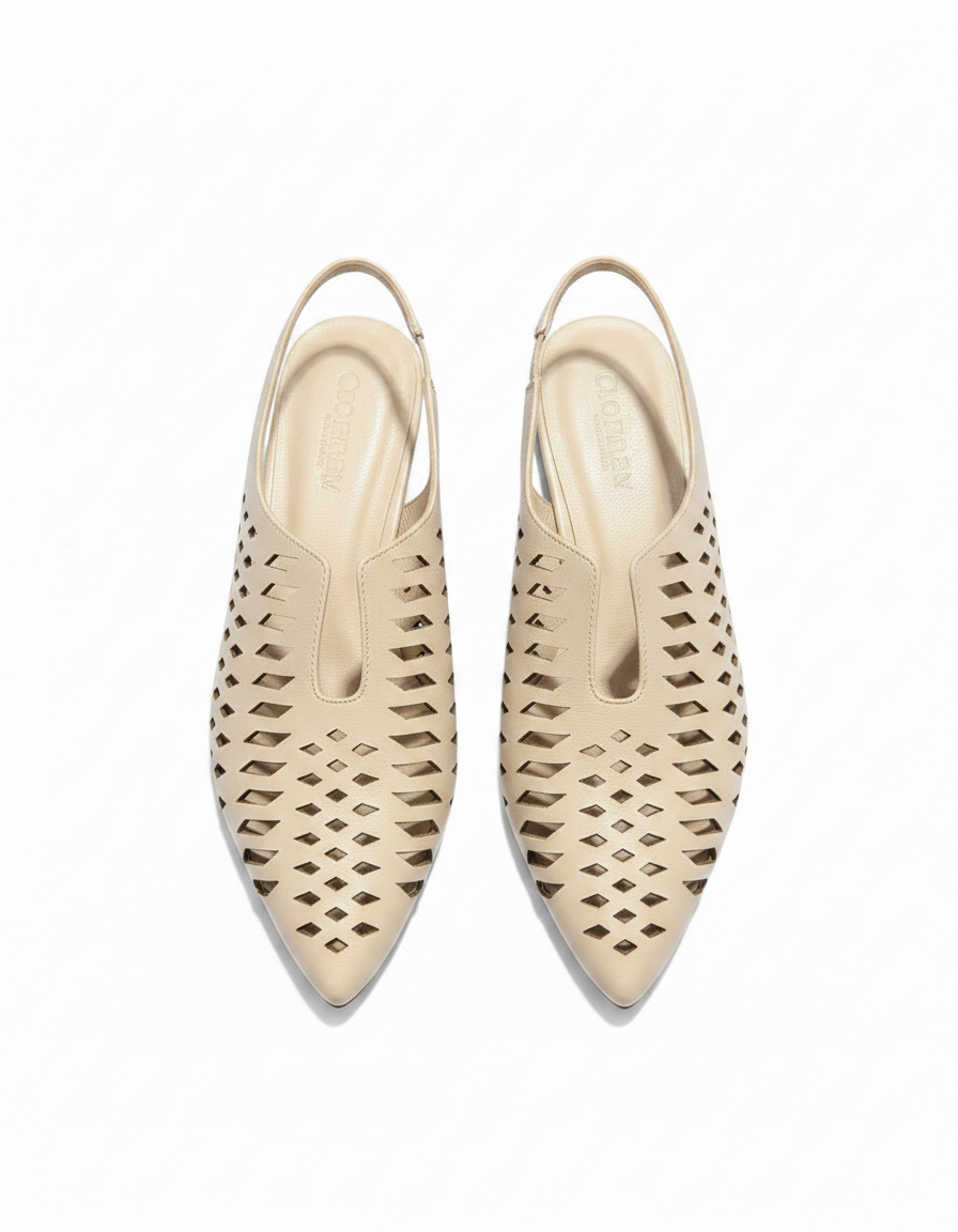 Slingback Flat Mules  Hazar