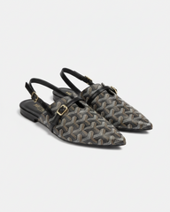 Slingback Flat Mules  Hazar