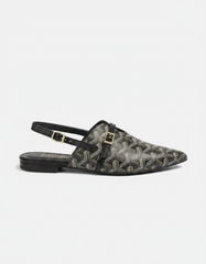 Slingback Flat Mules  Hazar