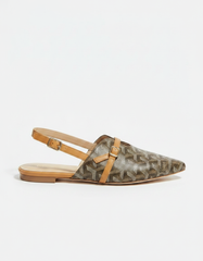 Slingback Flat Mules  Hazar