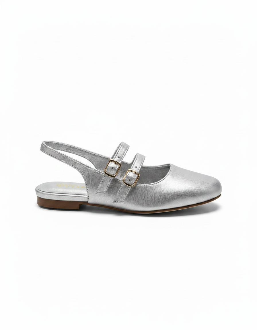 Slingback Flat Mules  Hazar