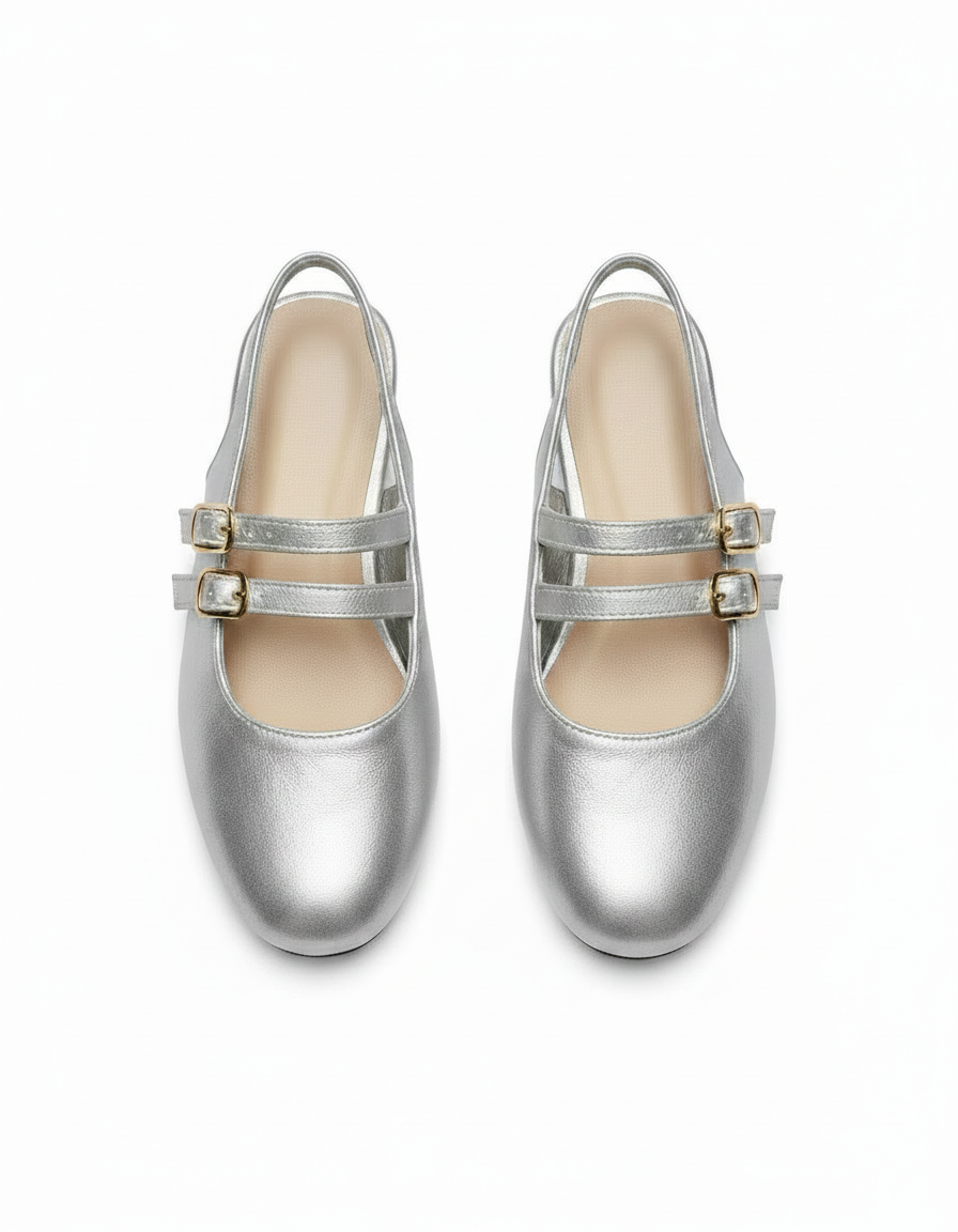 Slingback Flat Mules  Hazar