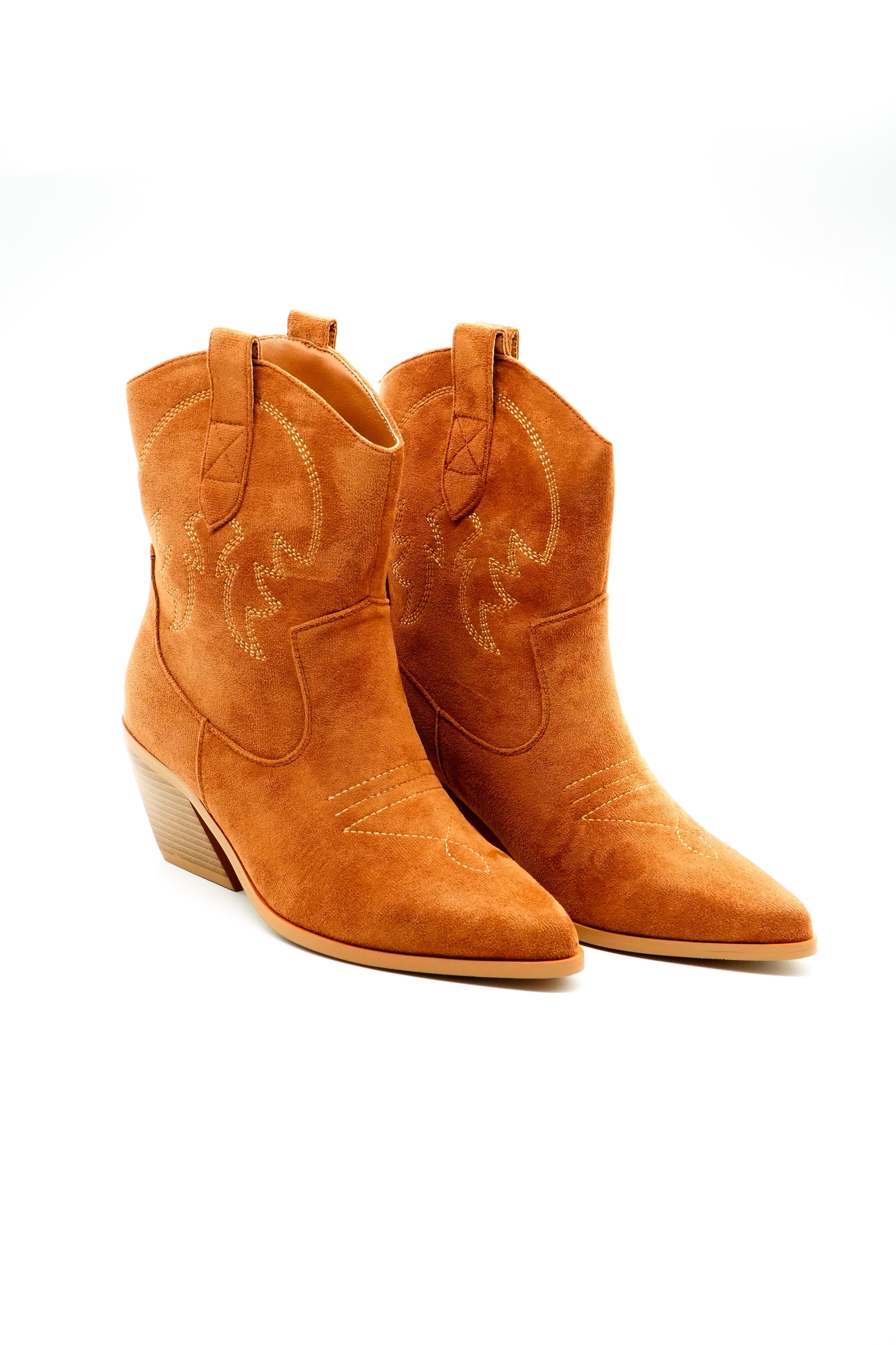 Cowboy Block Heel Boots