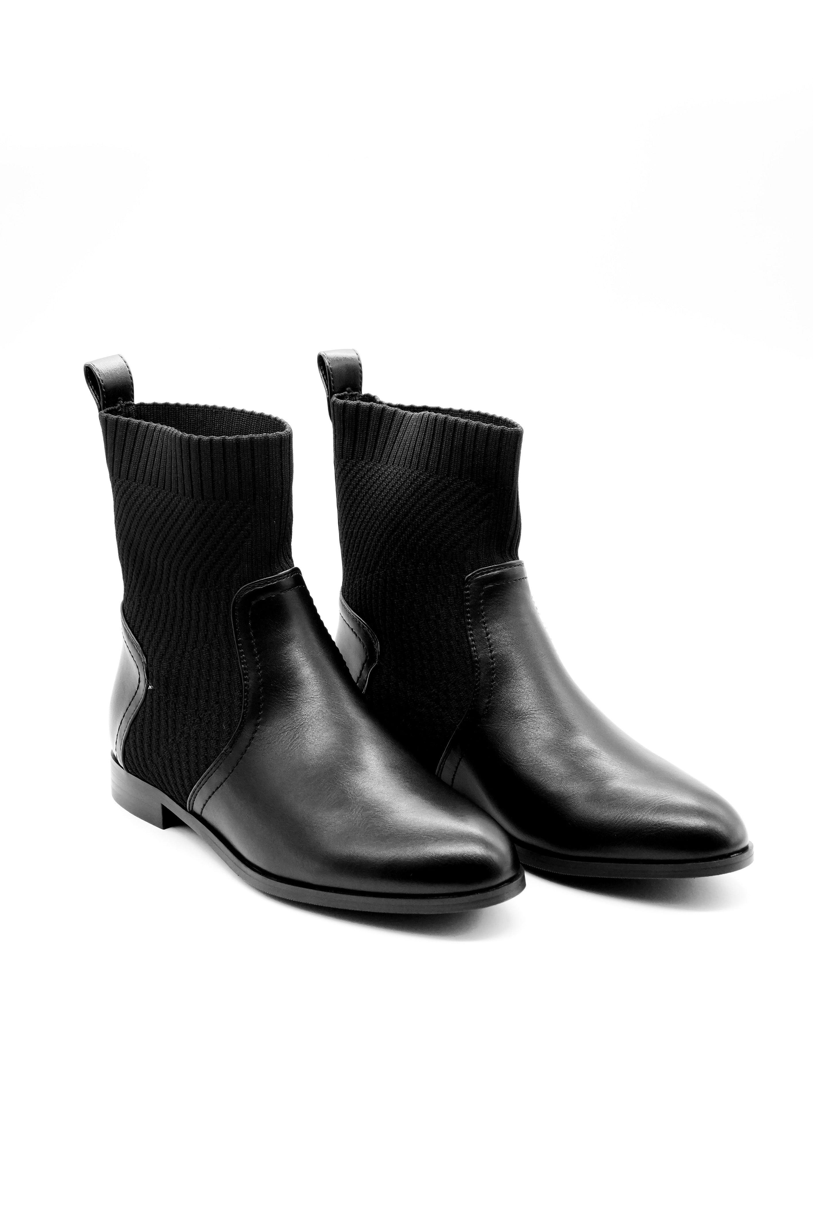 Flat Ankle Boots