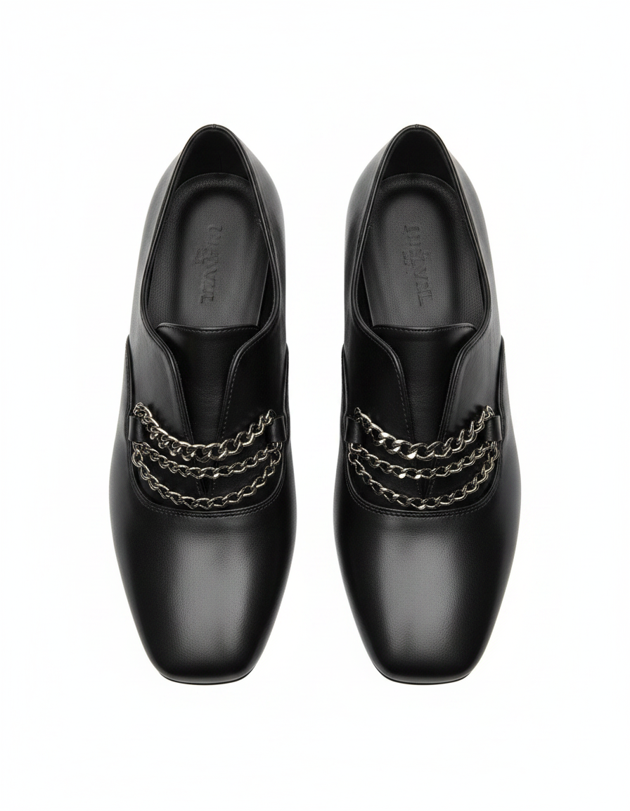 Block Heel Buckled Shoes  Hazar